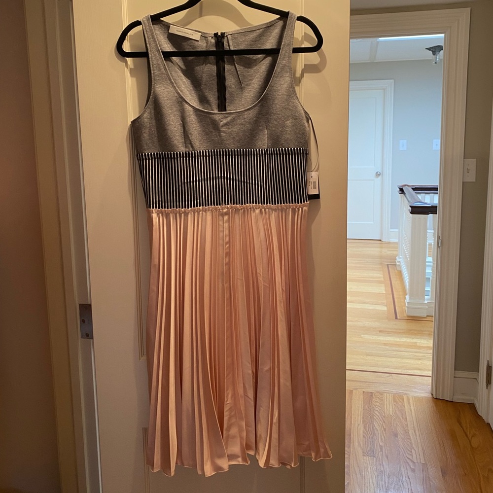 Cedric Charlier Short-Sleeve Dress